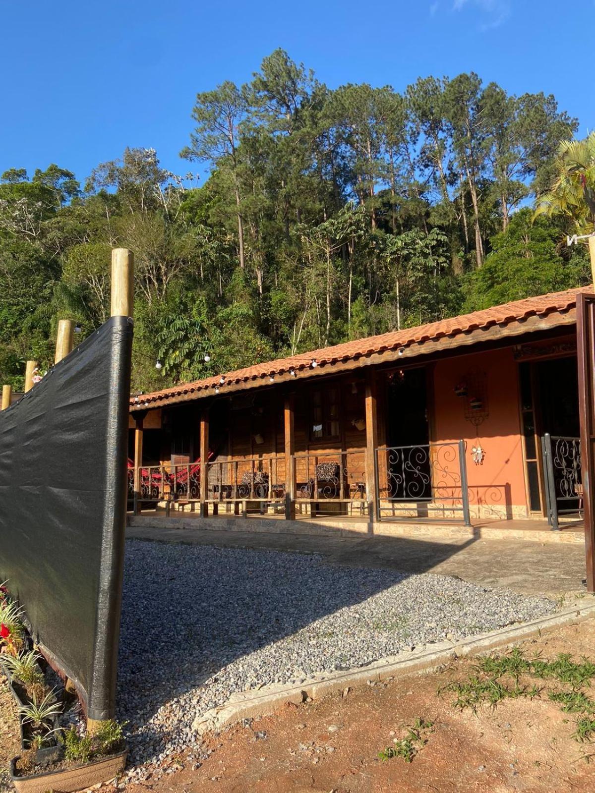 Cabana Com Jacuzzi Em Guararema Buitenkant foto